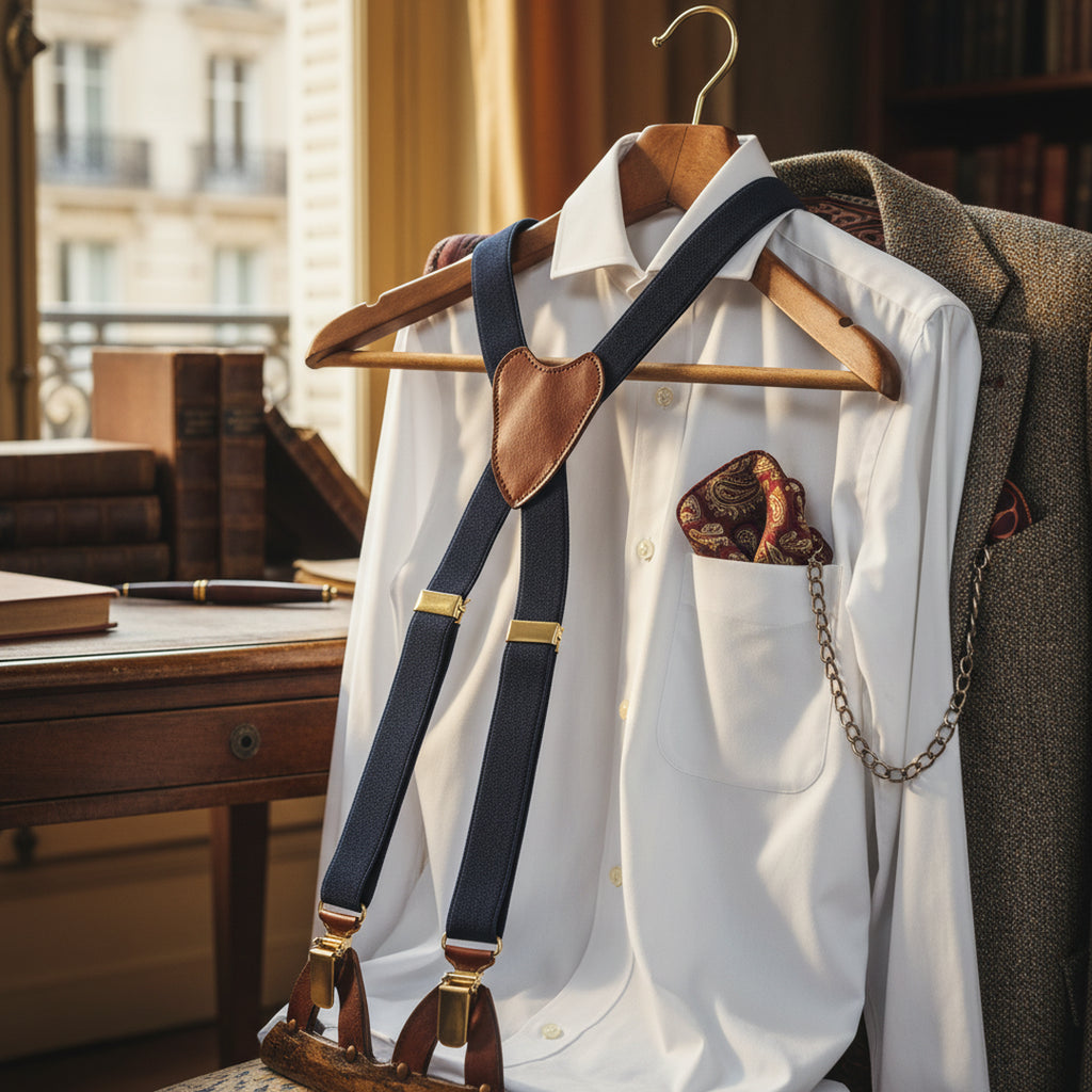 Les bretelles, l'accessoire élégant qui mérite une seconde chance