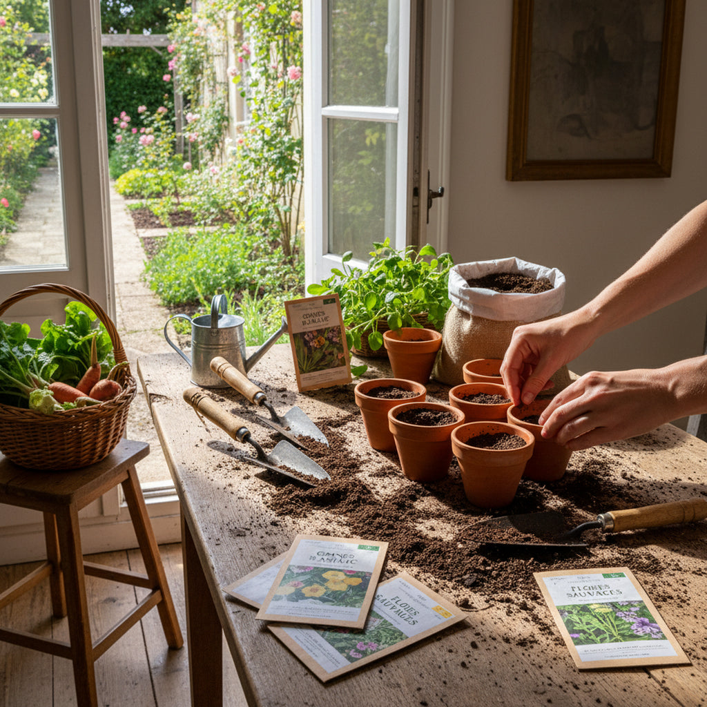 Kits à semer made in France : cultivez de la graine à la table