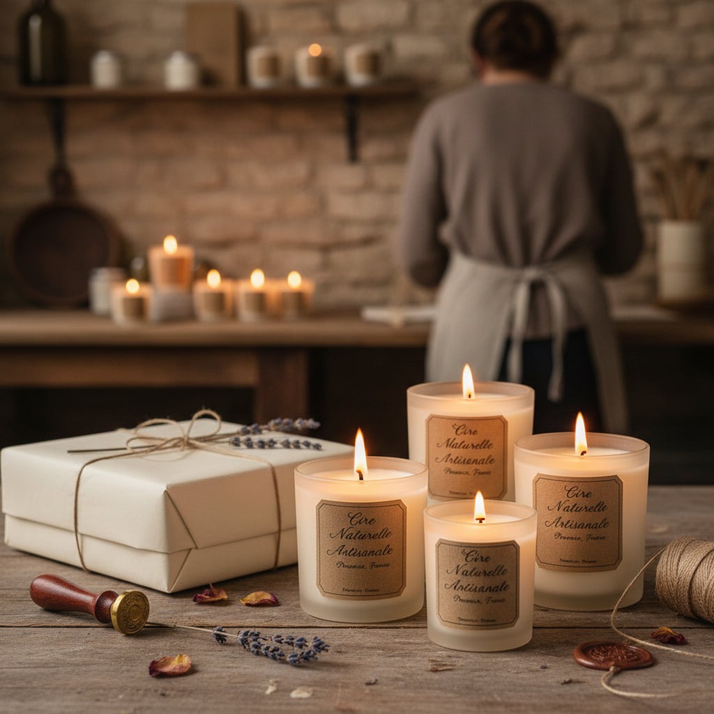 Bougie artisanale française : le guide cadeau