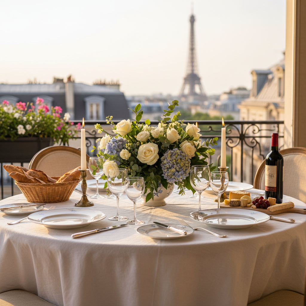 Dresser une belle table à la française : l'art de recevoir avec élégance