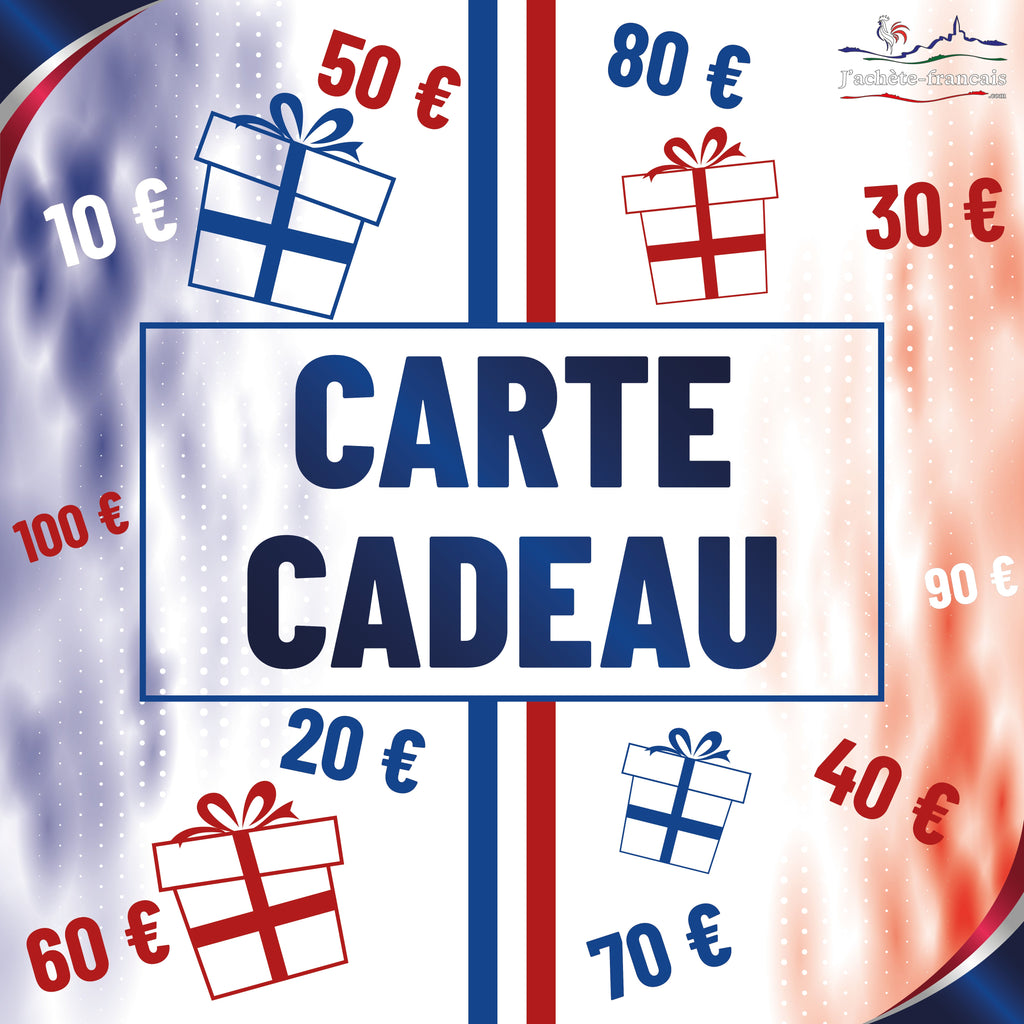 La carte-cadeau : l'art d'offrir en toute liberté avec J'achète Français