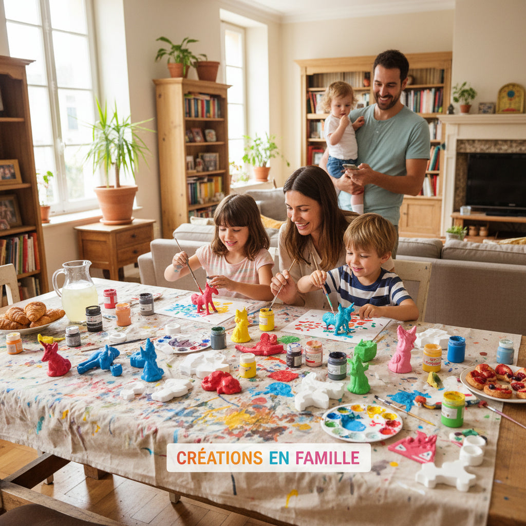Le moulage en plâtre pour enfants : atelier créatif facile à la maison