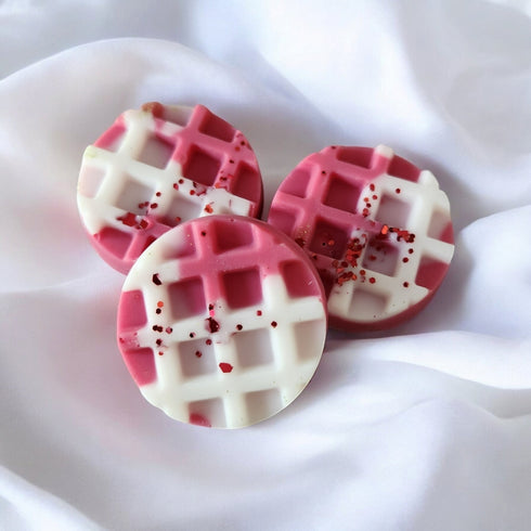 Tablette de fondant parfumé Cerise Les Senteurs de Maly - cire à briser, à utiliser avec un brûle-parfum