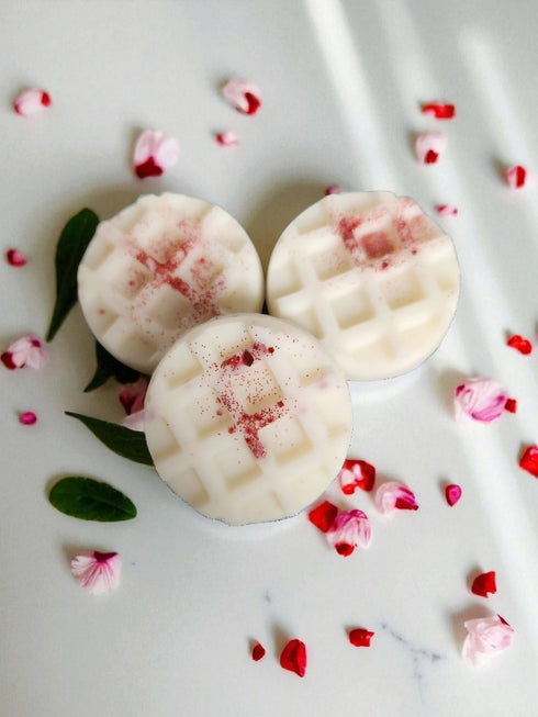 Fondant parfumé Flower unité Les Senteurs de Maly - cire végétale à brûler, fabriqué en France