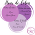 Poudre aspirateur Fleur de coton 100g - Les Senteurs de Maly - pyramide olfactive et notes parfumées