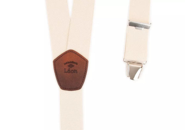 Bretelles Larges Écru "Plein la vue"