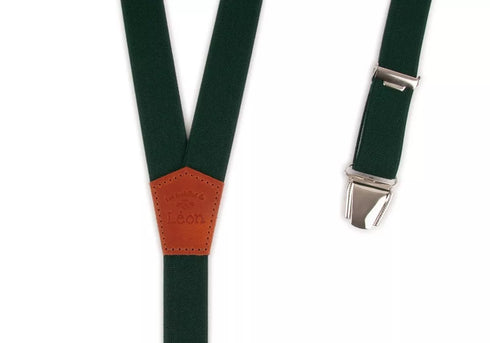 Bretelles Fines Vertes "Croix Rousse"