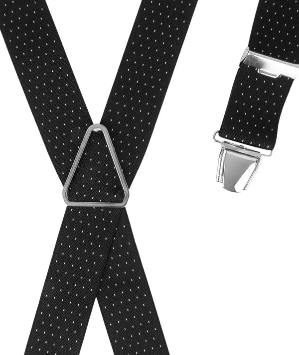 Bretelles Larges Marron Dos Métal "Belle de nuit"