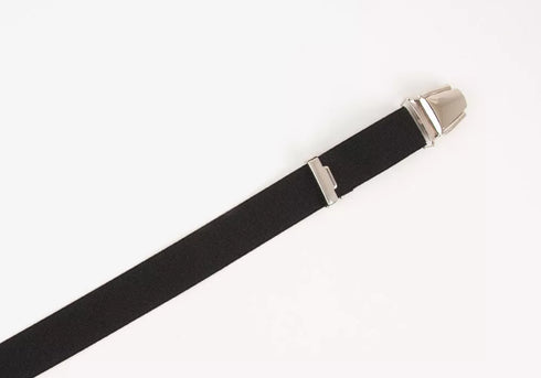 Bretelles Fines Noires "Montmartre"