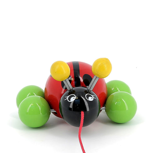 Baby Ladybug la coccinelle - Vilac, fabriqué en France