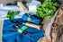 Couverts Picnic+ d'Opinel sur une table de pique-nique avec pain et fromage