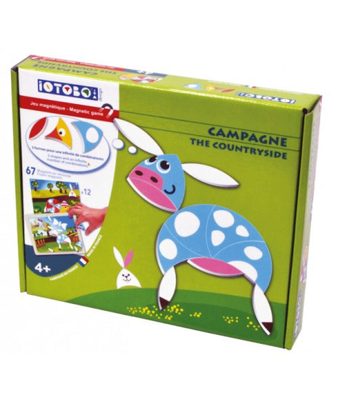 Jeu magnétique iOTOBO Campagne - SEPP Jeux, fabriqué en France