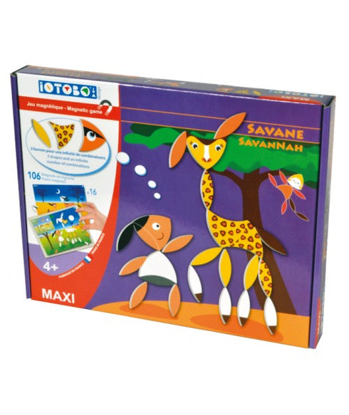Jeu magnétique iOTOBO Savane - SEPP Jeux, fabriqué en France