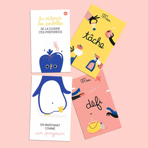 QUI S'Y COLLE ? Eh hop les corvées deviennent des jeux d'enfants... - J'achète français