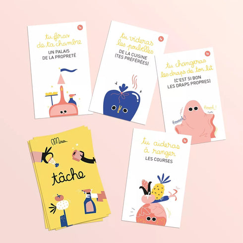 QUI S'Y COLLE ? Eh hop les corvées deviennent des jeux d'enfants... - J'achète français