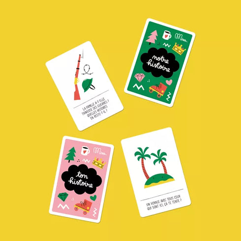 QUELLE FAMILLE ! 64 sujets de discussions pour découvrir l'histoire de votre famille - J'achète français