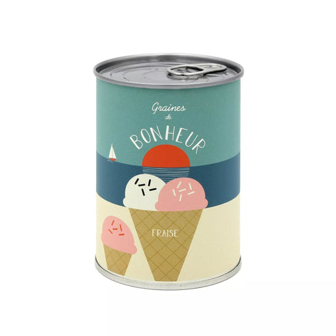 Kit à semer "Bonheur" - Graines de Fraises des Bois - J'achète français