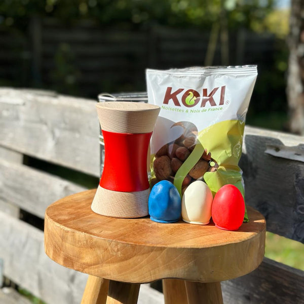 Le casse-noix TOHA + 3 membranes (Bleu/Blanc/Rouge) - J'achète français