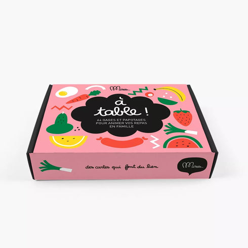A TABLE ! - 64 gages et papotages pour animer vos repas en famille - J'achète français