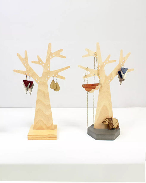 L'Arbre à boucles d'oreilles - Socle Hexagonal - J'achète français