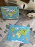 🌍 Puzzle Carte du Monde 48 pièces – Dès 4 ans – Fabriqué en France - J'achète français