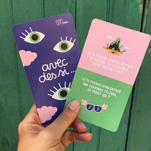 AVEC DES SI... - 25 cartes pour rêver ensemble de l'impossible - J'achète français