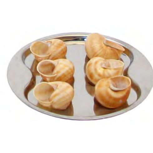 Assiette à escargots 6 trous