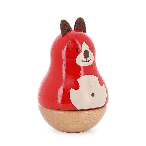 Boîte à musique en bois Boizoos, Lucien le chien - Vilac, fabriqué en France