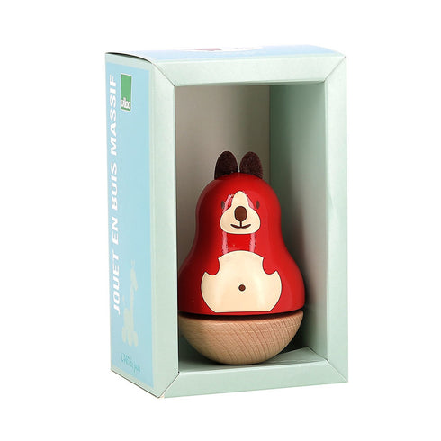 Boîte à musique en bois Boizoos, Lucien le chien - Vilac, fabriqué en France