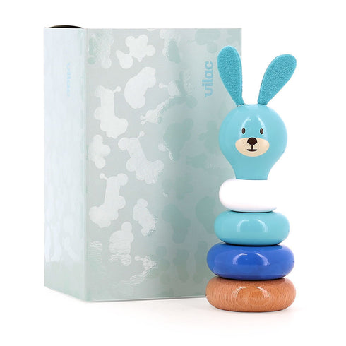 Empilable en bois Boizoos, Raoul le lapin - Vilac, fabriqué en France
