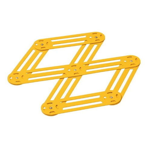 Dessous-de-plat extensible jaune pollen