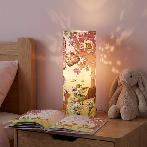 Lampe de chevet FORÊT ENCHANTEE en situation