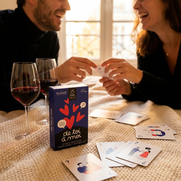 DE TOI A MOI - Spécial Couple - 25 cartes pour tester si on se connaît si bien que ça ! en situation