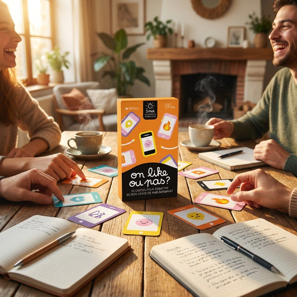 ON LIKE OU PAS ? 25 cartes pour débattre du bon usage de nos écrans ! en situation