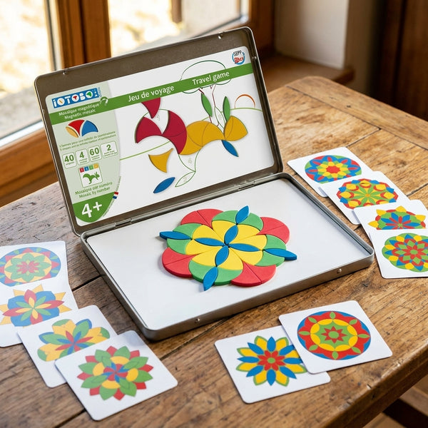 Jeu magnétique iOTOBO Mandala - SEPP Jeux en situation