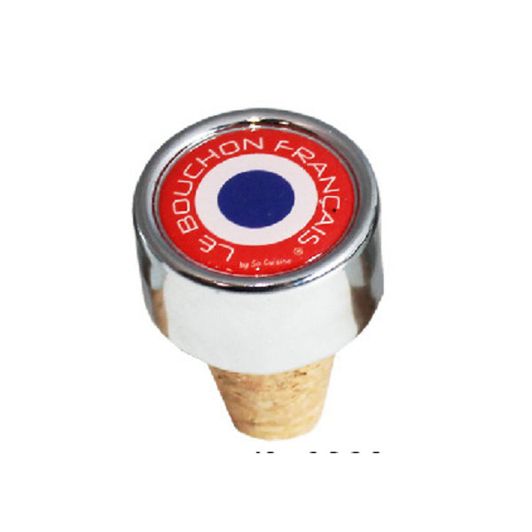 Bouchon bouteille de vin rond rouge - J'achète français