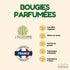 Bougie parfumée Agrumes - caractéristiques - L'échoppe Buissonnière
