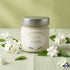 Bougie parfumée Jasmin - Cire 100% végétale - J'achète français - L'échoppe Buissonnière