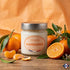 Bougie parfumée Mandarine - Cire 100% végétale - J'achète français - L'échoppe Buissonnière