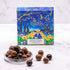 Boîte de chocolats Douceurs étoilées de Maison Vertigo et une coupelle de billes au chocolat