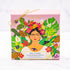 Boîte Viva la Frida illustrée par Lemon Fee : le portrait fleuri inspiré de Frida Kahlo