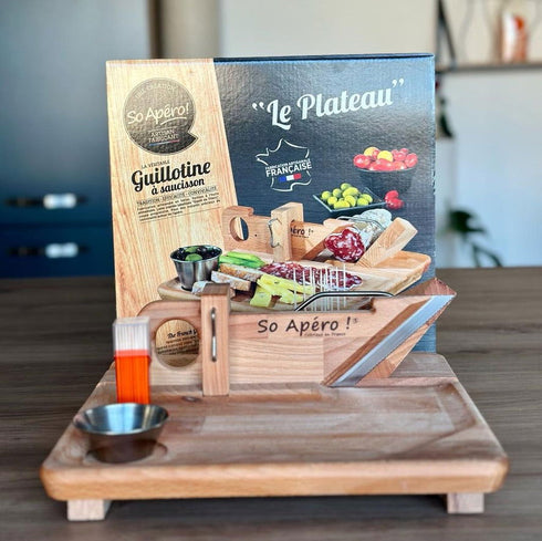 Guillotine à saucisson - Le plateau - J'achète français