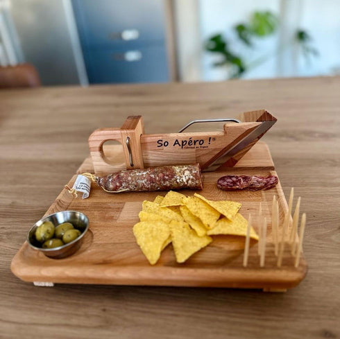 Guillotine à saucisson - Le plateau - J'achète français