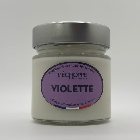 Bougie parfumée - Cire 100% végétale