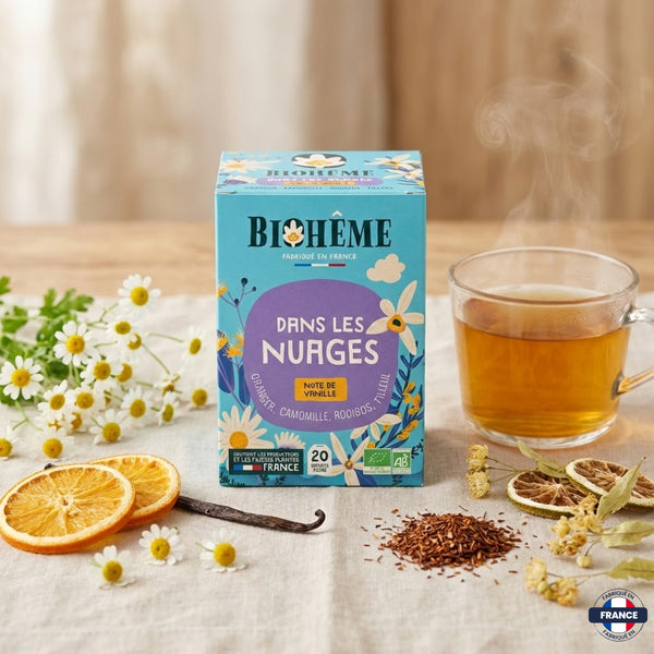 Infusion Dans Les Nuages Bio – Biohème (20 sachets) - J'achète français - Biohême