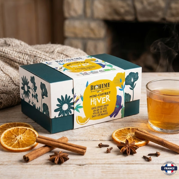 Coffret Mini Hiver – 40 Infusettes Bio – Biohème - J'achète français - Biohême
