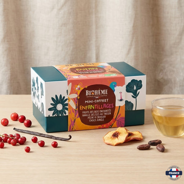 Coffret Mini Enfantillage – 40 Infusettes Bio – Biohème - J'achète français - Biohême