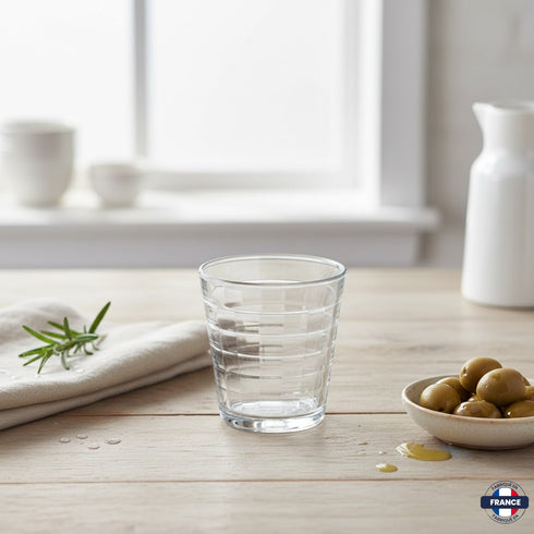 Lot de 6 Verres Prisme 27.5cl – Duralex (Design Facetté) - J'achète français - Duralex