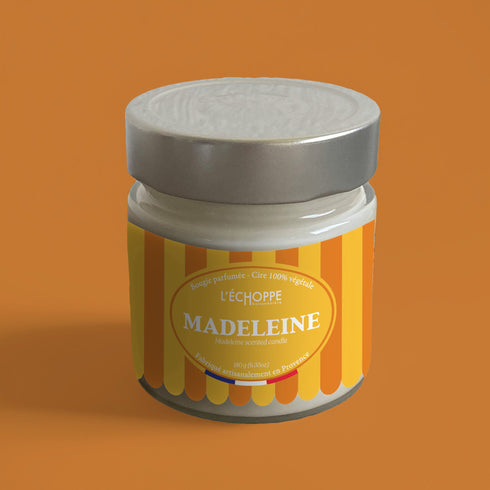 Bougie parfumée Madeleine - L'Échoppe Buissonnière