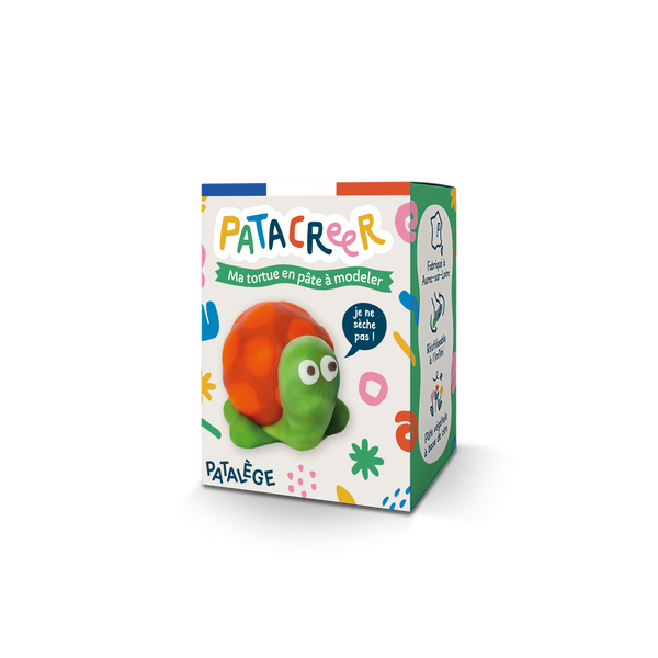 Kit pâte à modeler Ma Tortue - Patacreer